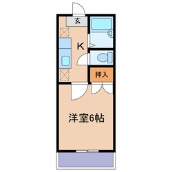 エトワール21船穂Aの物件間取画像